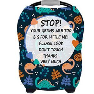 Nursing Car Seat Covers for Babies - Multi-use Car seat Canopy Cover